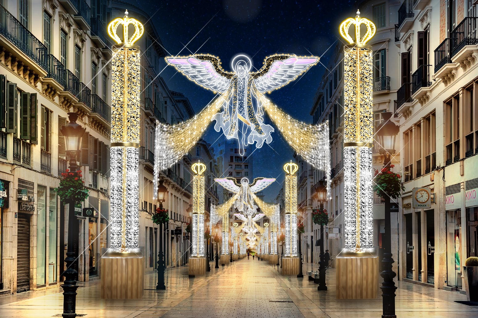 Malaga Christmas Lights